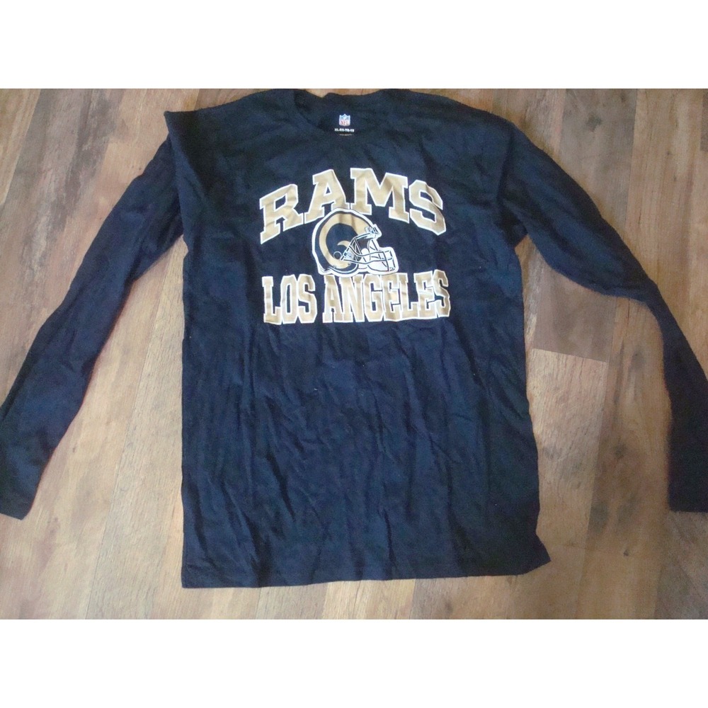 YOUTH XL LOS ANGELES RAMS T-SHIRT SHIRT DEADSTOCK VINTAGE ST1